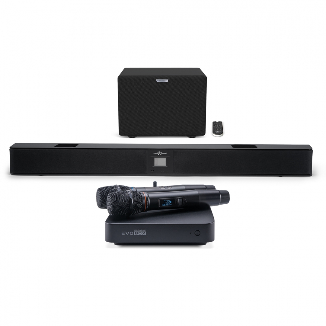 караоке-комплект EVOBOX Plus + EvoSound Bar (саундбар с караоке) в Петрозаводске
