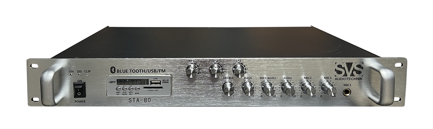 SVS Audiotechnik STA-80 Микшер-усилитель для систем Public Address в Петрозаводске
